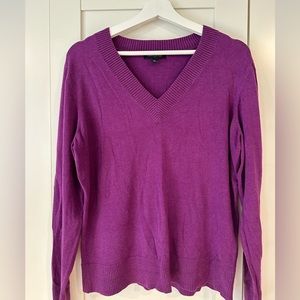 Banana Republic Plum Fall Sweater